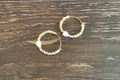 Beaded hoops