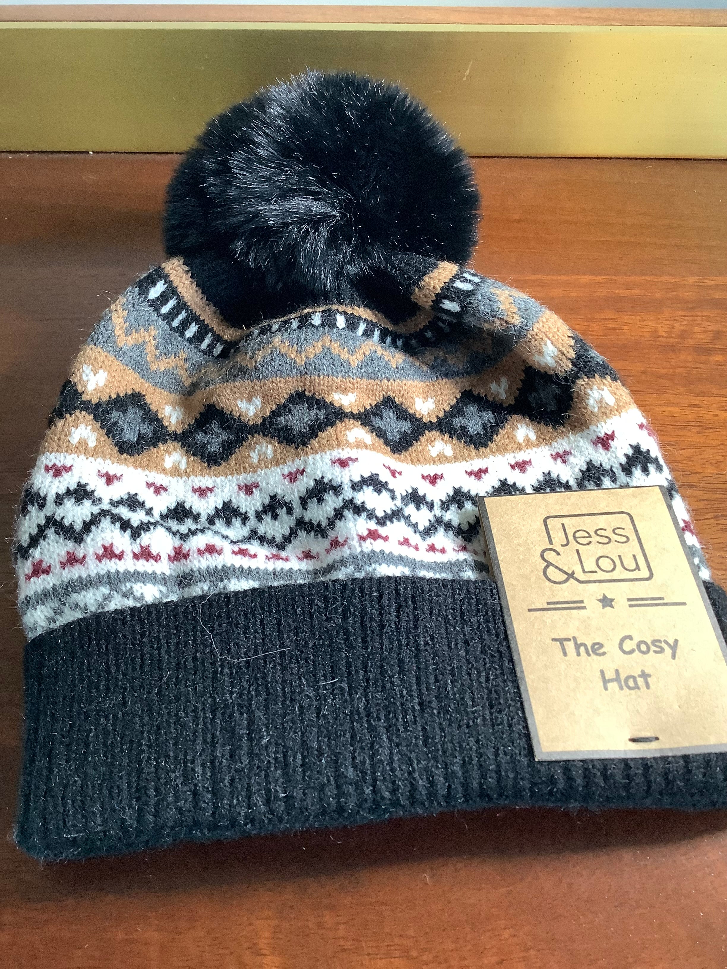 Nordic bobble hat