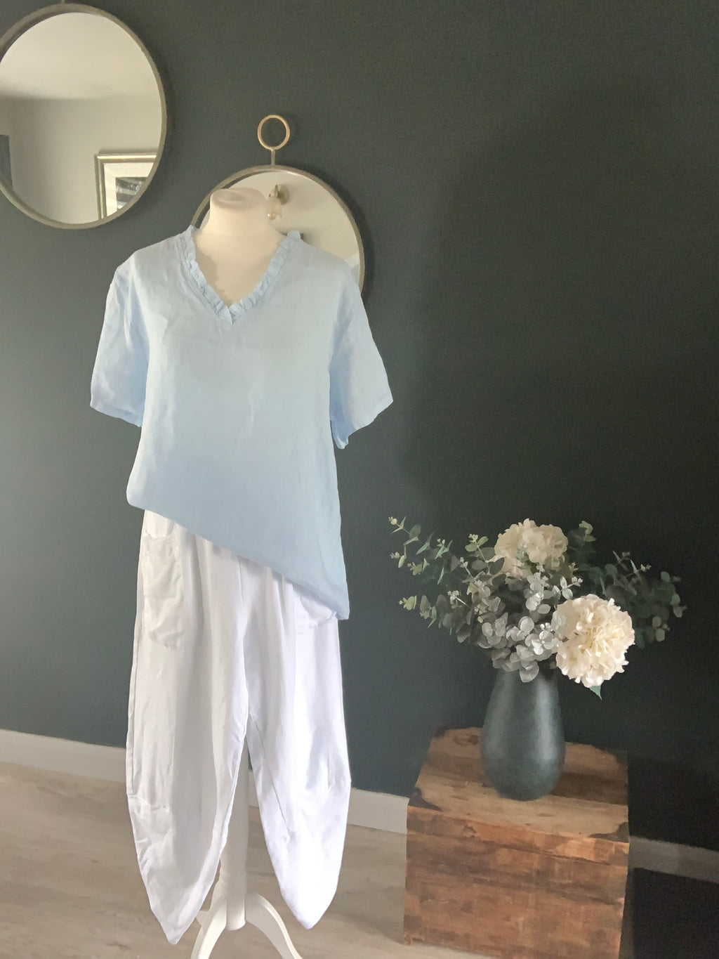Linen tee