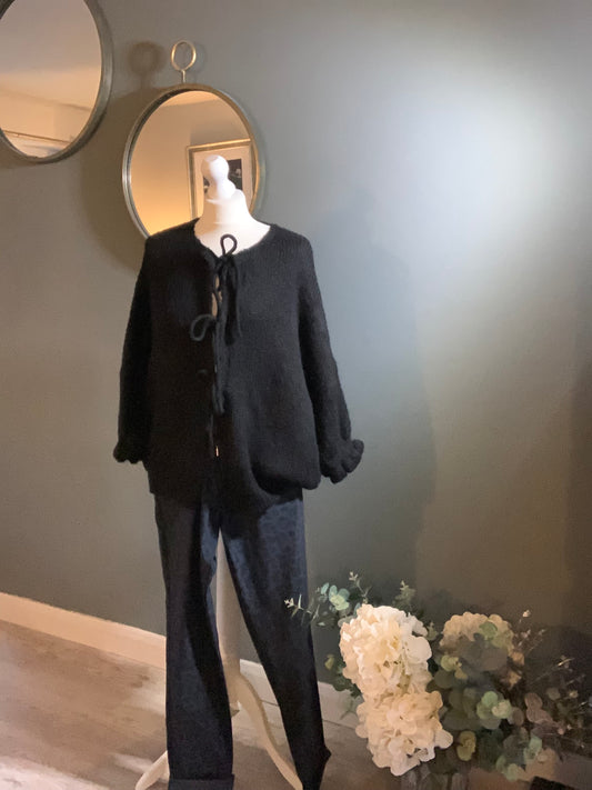 Cardigan - tie front