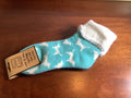 Cosy socks - dogs turquoise