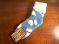 Cosy socks - Westies cornflower