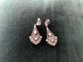 Earrings - vintage style ice detail