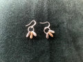 Earrings - hoop multi coloured drop