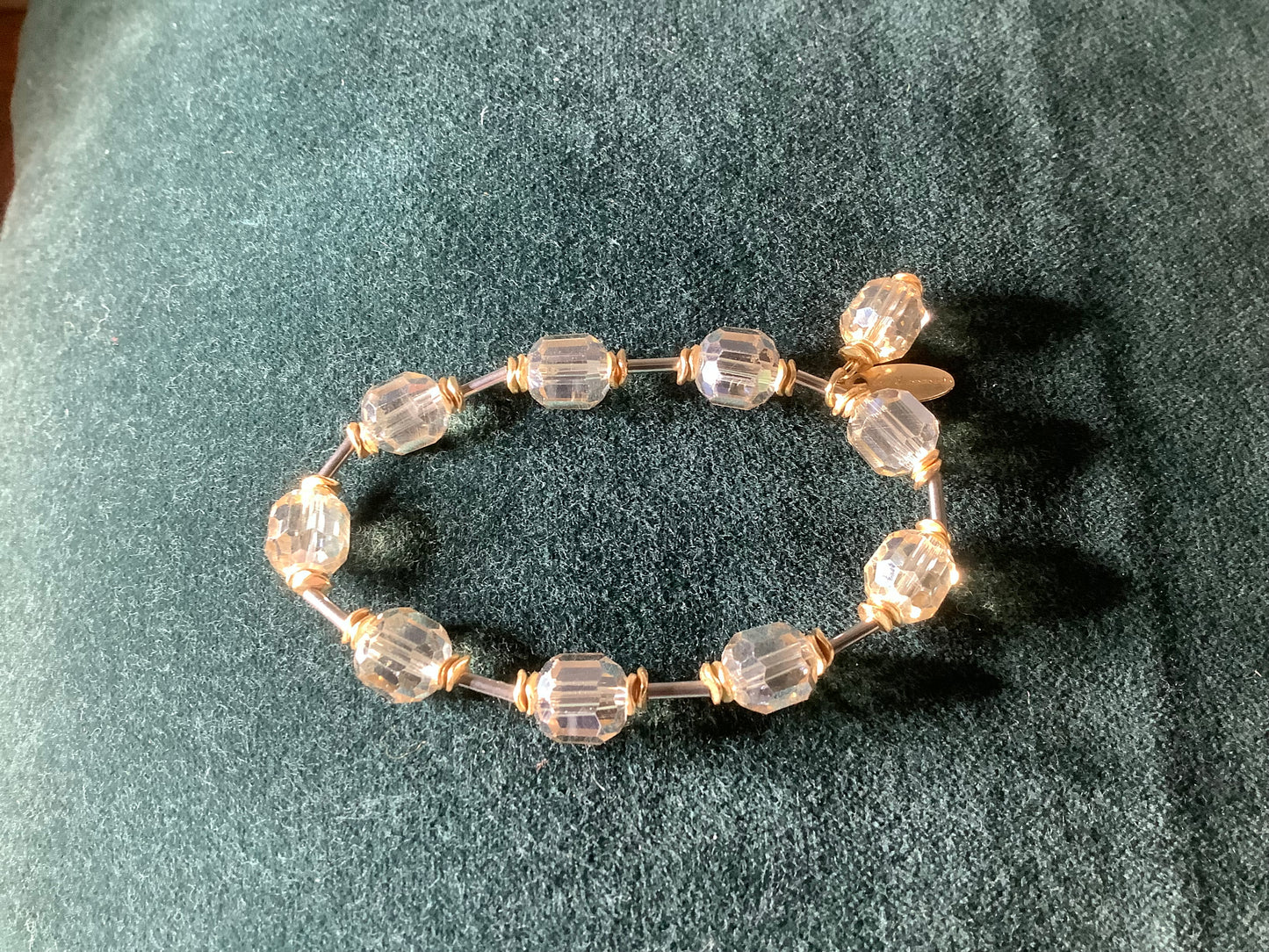 Bracelet - faceted crystal