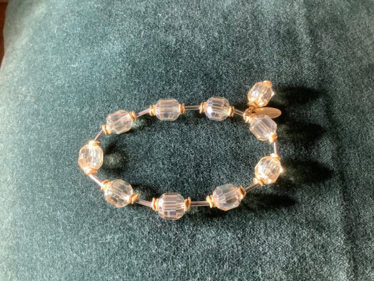 Bracelet - faceted crystal