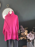 Over sized pink sweater