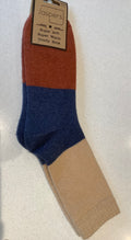 Men socks - block colour