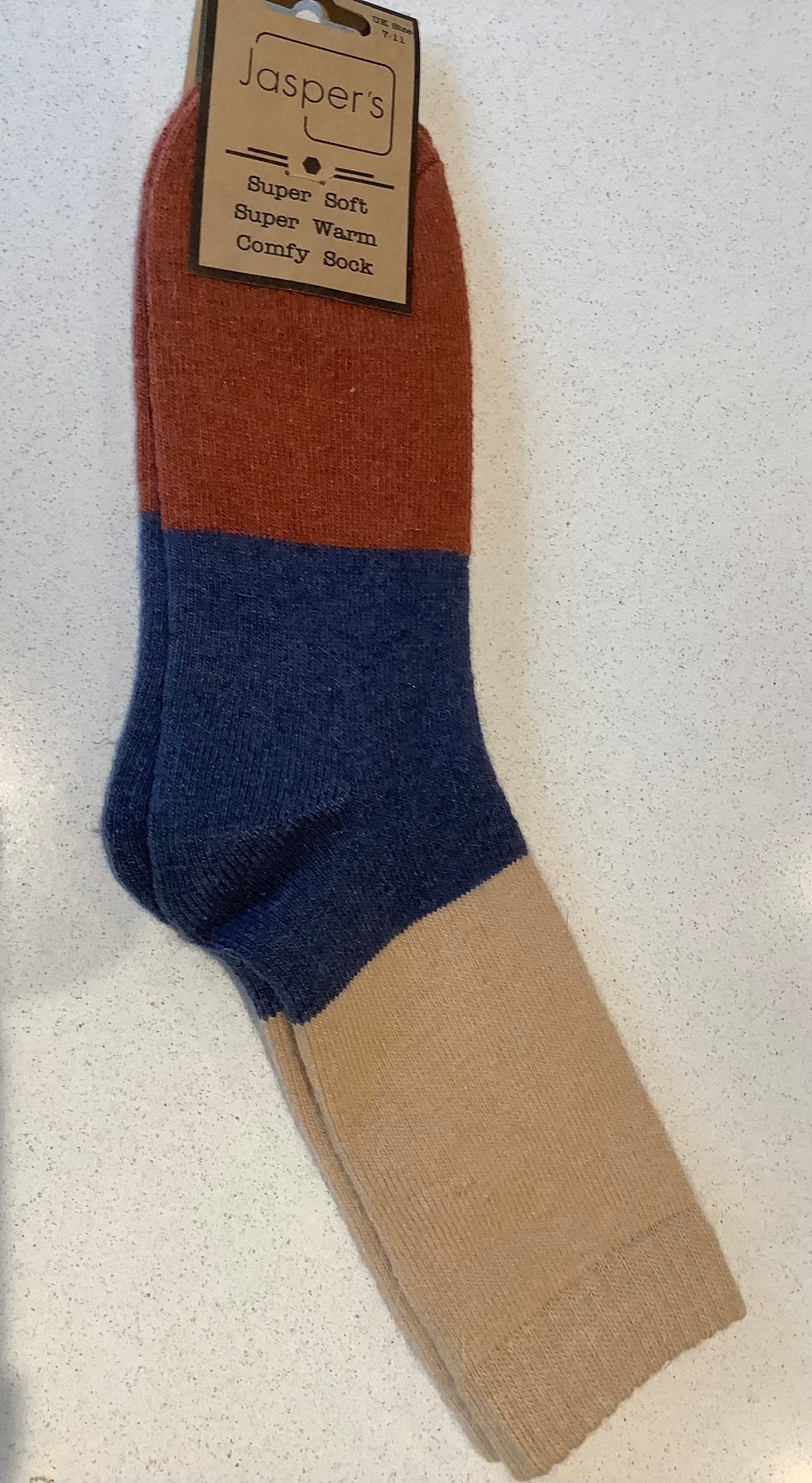Men socks - block colour