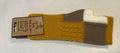 Block colour fingerless gloves - mustard, mocha and cream