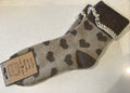 Cosy socks - brown hearts